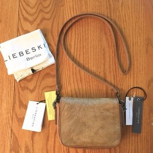 Anthro LIEBESKIND PONYHAIR  LEATHER CROSSBODY BAG